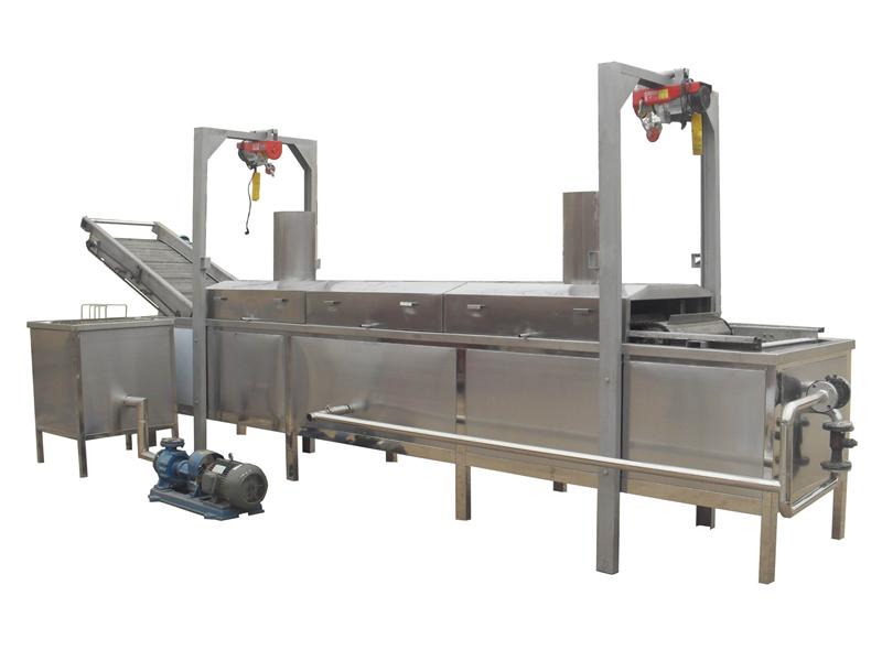 Automatical snacks fryer