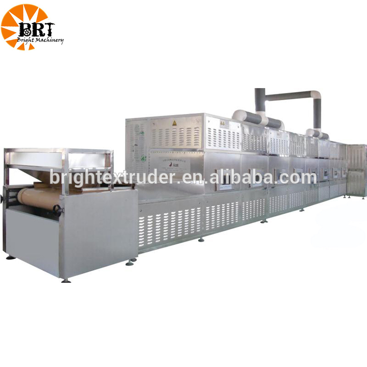 Microwave dryer tunnel Microwave oven tunnel