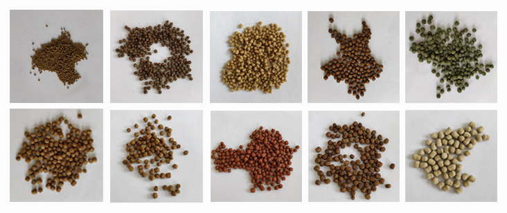 pelleted fish feed
